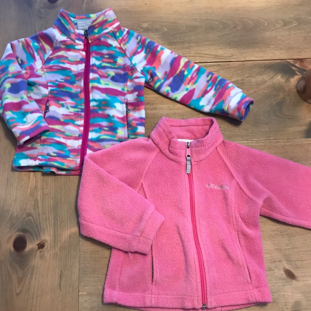 Two Toddler Columbia fleece